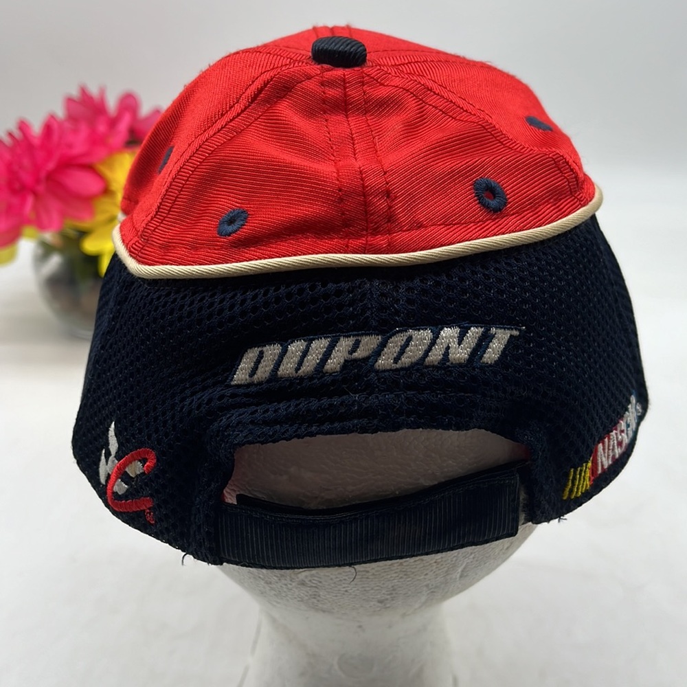 Jeff Gordon Dupont Red Nascar Racing Hat HT3323B - Picture 3 of 6